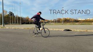 Хав ту трекстенд ( trackstand fix fixedgear fixie )