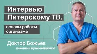 Основы жизнедеятельности организма | Доктор Божьев интервью Питерскому ТВ