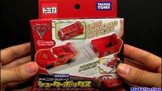 Disney Cars 2 Tomica Lightning McQueen Launcher Review