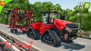 CASE IH Steiger 715 Quadtrac | Farming Simulator 25 Gameplay