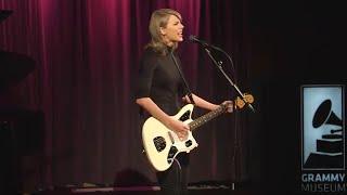 Taylor Performs "Wildest Dreams" at The GRAMMY Museum