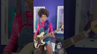 The very first song that inspired me to learn bass. #shorts #nikwest #bassqueen #funkbass