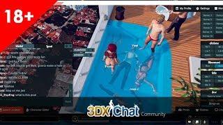 3DXChat: знакомство и сеанс стриптиза на пилоне