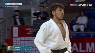 Сунатулло ЛОИҚОВ vs SAKENOV, Batyrkhan, -81кг, Чорякниҳоӣ, Junior Asian Judo Cup Almaty 2021