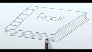 How to  draw a  book  step by step!!@APDRAWING  Как Нарисовать  книгу