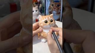 Today’s happiness comes from squishy cat. #cat #squishylove #diyprojects #cute #squishy #cutestuff