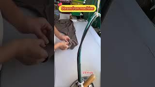 A professional clothing ironing master said that our machine does have a large amount of steam!