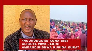 "WANAANDIKISHA MAREHEMU "OLEPOSE WA CHADEMA AFUNGUKA MENGI YANAYOENDELEA NGORONGORO