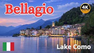 Bellagio, Italy  4K Walking Tour - June 2024