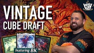 Sneaking In A Draft With BK | Vintage Cube Draft