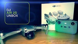 Unboxing the NEW #DJIAir2S DRONE COMBO Pack | DRONE UNBOXING 4K [2021]