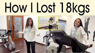 How I Lost 18kgs II Juggun Kazim Gym Routine II #juggankazim