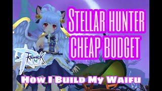 HOW I BUILD MY WAIFU || STELLAR HUNTER CHEAP BUILD || SOUL HUNTING GROUND || ROM 2.0