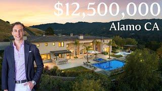 Inside This EPIC $12.5M Estate in Alamo California