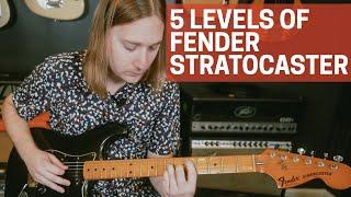 5 Levels of Fender Stratocaster (You can’t find these on Sweetwater)