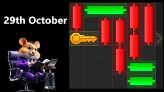 29  October, Hamster Kombat Puzzle Game Today