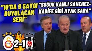 Galatasaray 2-1 Beşiktaş Maç Sonu-Tugay Kerimoğlu-Sanchez Sara'ya Övgü-GS'nin Serisi.