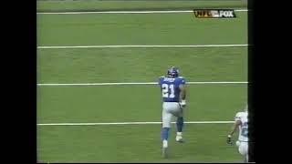 Tiki Barber 64 Yard Touchdown Catch. 2004 Vs Detroit Lions