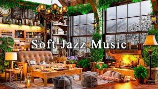 Stress Relief with Relaxing Jazz Music  Soft Jazz Instrumental Music at Cozy Coffee Shop Ambience