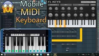 Android Phone as MIDI Controller | MIDI Controller App Tutorial