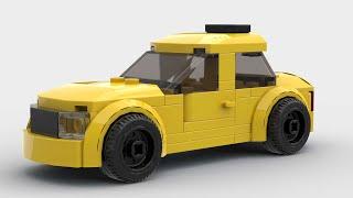 Lego Taxi MOC Build Animation #shorts