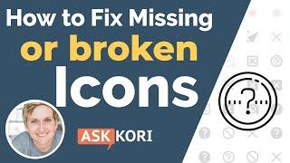  Fix Missing Icons on Your WordPress Website