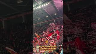 Defend Rojava Banner von den Bayern Fans