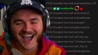 Jschlatt Bans EVERY Minecraft stan from his stream (Again)