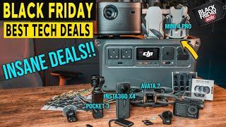 HUGE BLACK FRIDAY TECH DEALS - DJI, INSTA360 and MORE!