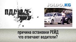 Причина остановки: РЕЙД. Что отвечают водители? Жолдо kg