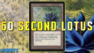 Black Lotus: The Most Expensive Magic: the Gathering Card Ever #Shorts