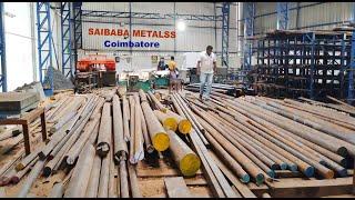 Metal Cutting Industries in Coimbatore - Saibaba Metalss| #wellcomindia