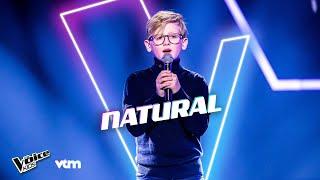 Basten - 'Natural' | Blind Auditions | The Voice Kids | VTM