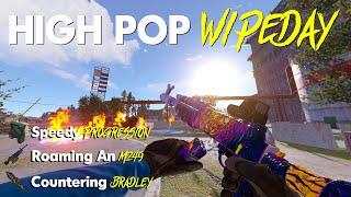 The HIGH POP WIPEDAY Experience | Vanilla Rust | 14,000 Hour Player