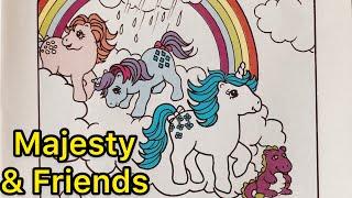 [G1] My Little Pony - Majesty & Friends Tribute (1980’s Comic-book illustration collection)