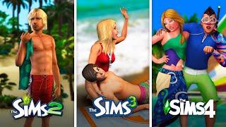 Holidays on the islands at The Sims | 3 parts comparison