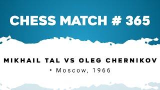 Mikhail Tal vs Oleg Chernikov • Moscow, 1966