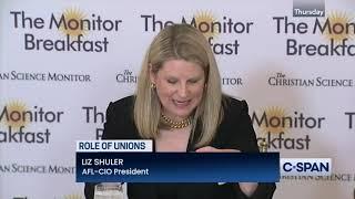 The Christian Science Monitor Breakfast with Liz Shuler (09/01/2022)