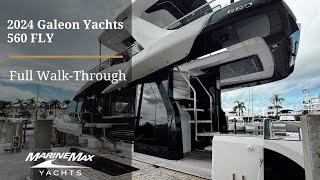 JUST IN | 2024 Galeon Yachts 560 Fly | MarineMax Palm Beach Gardens