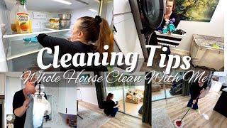 20 Cleaning Tips For The Home / How To Get Motivated To Clean / Cleaning Motivation Clean With Me