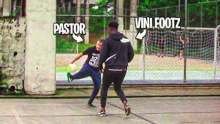 O JOGADOR MAIS VELOZ DO YOUTUBE, olha esse chapeu - JOGO REAL/RACHÃO