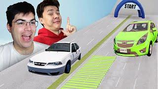 NEXIA 2 VS SPARK ENG YAXSHI MASHINA QAYSI?! GM AUTO CRASH TEST - BeamNG.drive