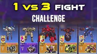 I Will Fight 1v3 - Challenge - Mech Arena