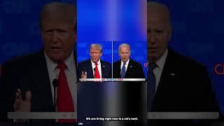 Biden and Trump spar over immigration