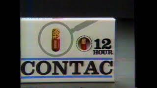 1983 Contac “How do you keep going?" TV Commercial