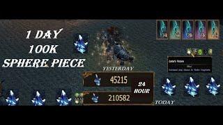 1 DAY = 99999 SPHERE PİECE !!! Drakensang Online