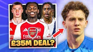 Arsenal SIGNING £35 Million Attacking Wonderkid? | Mikel Arteta’s Wide Forward Targets!