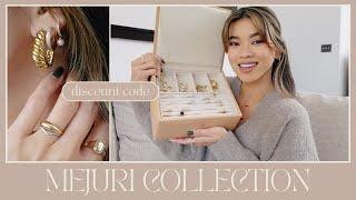 My Entire Mejuri Jewelry Collection (86 pieces lol)  Try on and close ups of each piece!