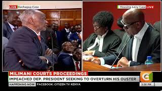 Rigathi Gachagua Impeachment Case at Milimani Law Courts (Part 1)