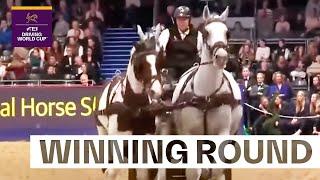 Blink and you'll miss them!  |  FEI Driving World Cup™ London 2024